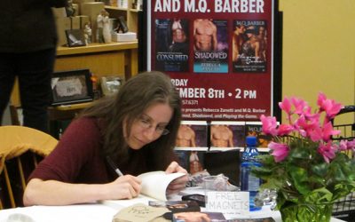 From trepidation to elation to exhaustion: The life cycle of a book signing